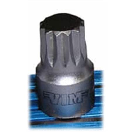 Vim Tools 10 M XZN Stubby Driver, 1/4 in. Square Drive 20mm long XZNS10